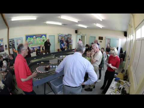 Prestatyn Rotary Scalextric at Prestatyn Class Car Show 2017