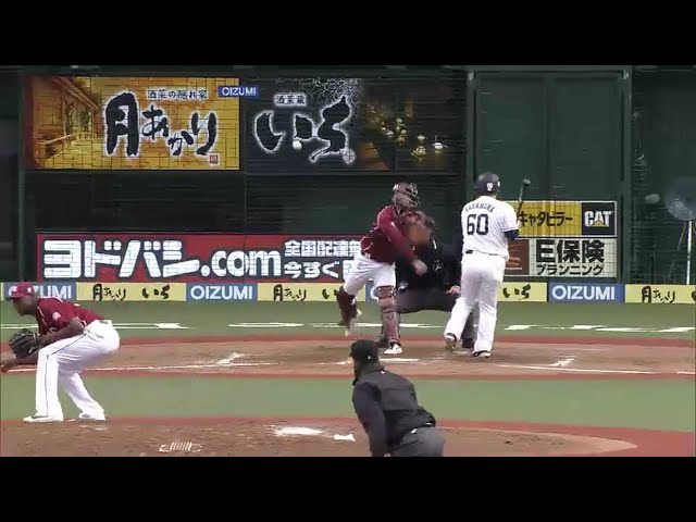 【8回裏】イーグルス・小関 完璧送球で盗塁許さず!! 2016/3/15 L-E