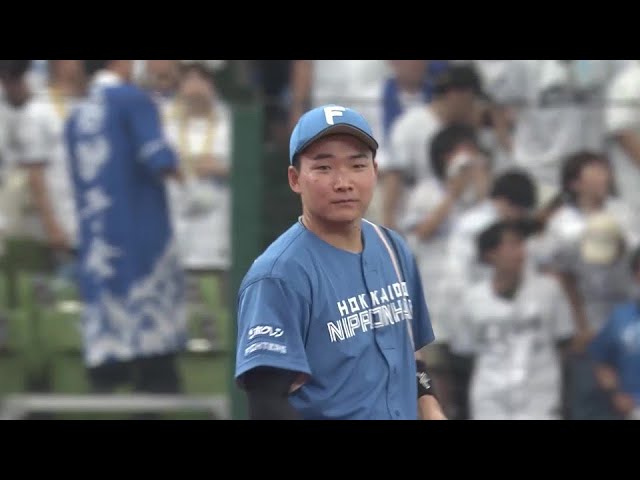 【2回裏】超ファインプレー!! ファイターズ・山縣秀 三遊間の打球をダイビングキャッチ!! 2025年6月29日 埼玉西武ライオンズ 対 北海道日本ハムファイターズ