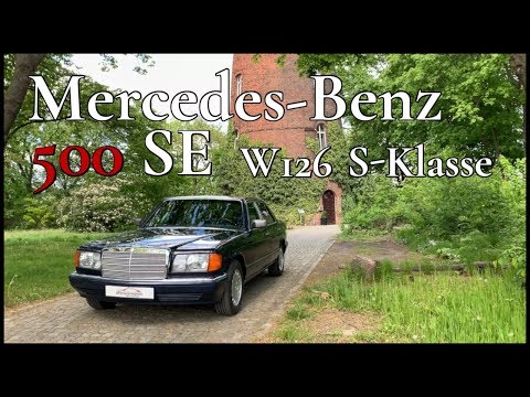 Mercedes Benz I W126 S-Klasse I 500 SE I blau