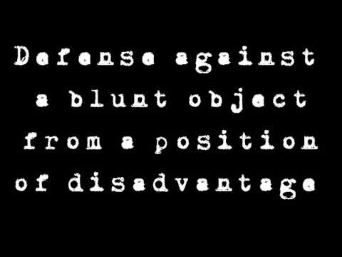 Krav Maga - Defense Against a Blunt Object
