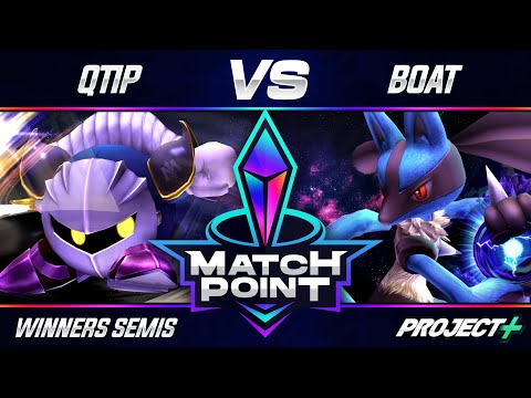 Match Point 21 - Winners Semis - Qtip (Meta Knight) VS Boat (Lucario)