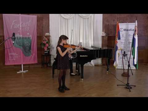 Natalja Baklanova - Concertino in d minor (Hana Rostohar 10 years)