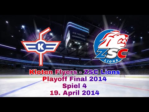 Playoff Final 2014 / Kloten Flyers - ZSC Lions / Spiel 4 / 19.04.2014