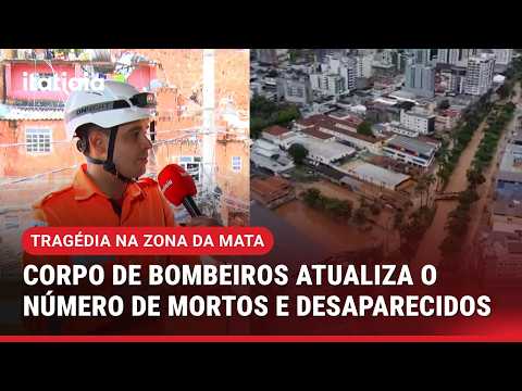 TRAGÉDIA NA ZONA DA MATA: NÚMERO DE MORTES POR CHUVAS EM JUIZ DE FORA E UBÁ SOBE PARA 40