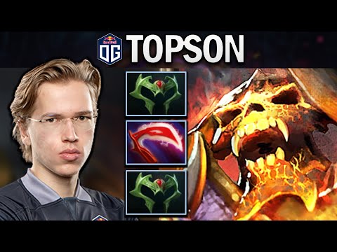 OG.TOPSON CLINKZ - EASY 21 MINS GAME - DOTA 2 7.24 GAMEPLAY