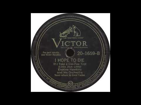 Victor 20 1659 B– I Hope To Die If I Told A Lie - Erskine Hawkins and his Orchestra