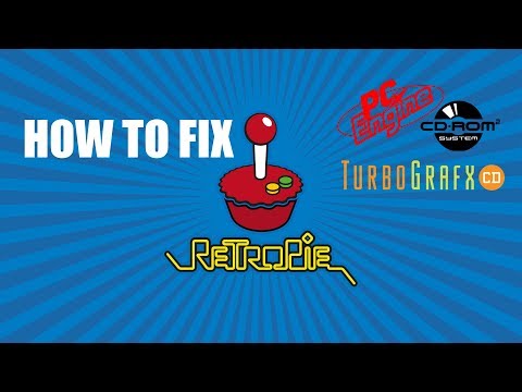How To Fix TurboGrafx PC Engine CD RetroPie Easy!!