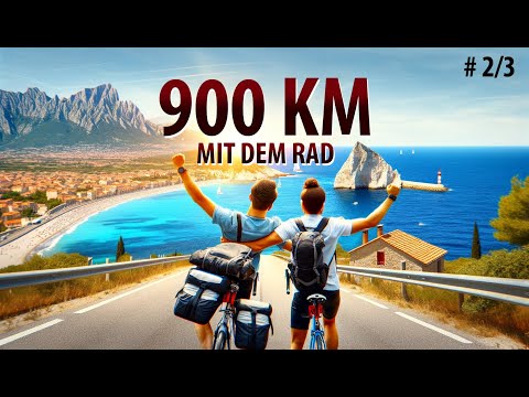900 km Bikepacking Fahrradtour nach Spanien 2/3 - Das MITTELMEER! 🇫🇷 - Fahrrad Doku