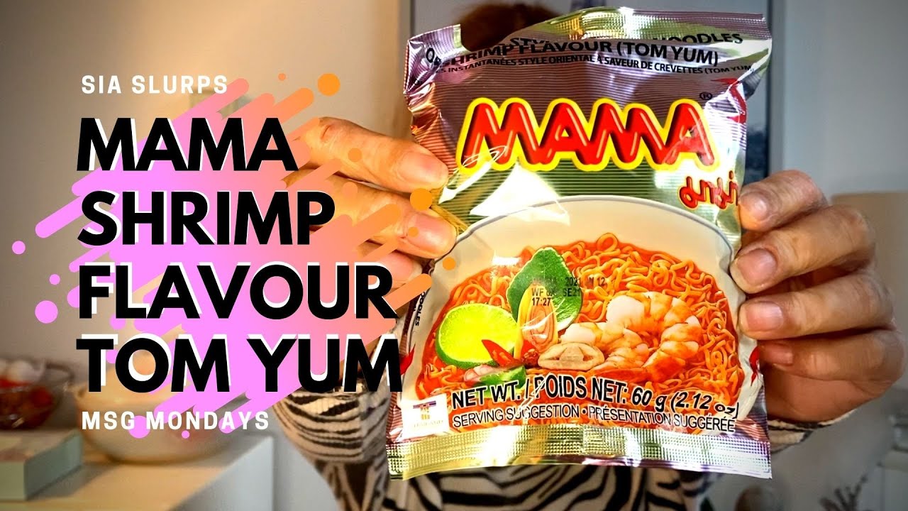 Watch video MAMA SHRIMP FLAVOUR TOM YUM Instant Noodle Review! Now MAMA SHRIMP FLAVOUR TOM YUM Instant Noodle Review!