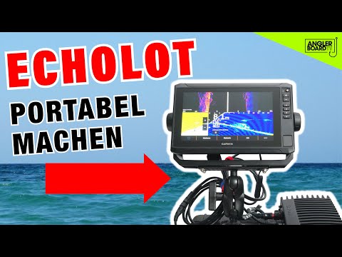 Make your depth sounder portable | Build your own mobile fish finder case | Garmin Livescope | Pa...