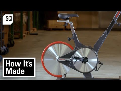 了解固定自行車的複雜製作 |它是如何製作的 |科學頻道（Learn the Intricate Crafting of Stationary Bikes | How It's Made | Science Channel）