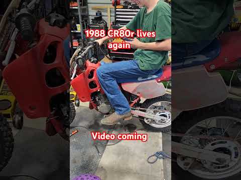 Thumbnail for Pre modern supermini going back on the trail after tires. #viral #dirtbike #restoration by Supermini