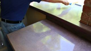 Concrete Countertops - Seal and Polish your 