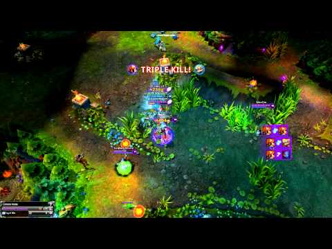 LoL - icewaker - Lord Mordekaiser 1v5 Pentakill