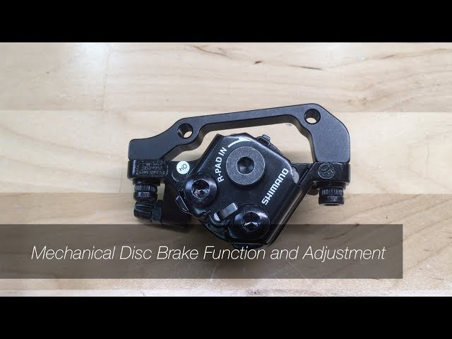 Видео Калипер дисковый механический Shimano Altus BR-M375 Postmount