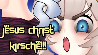 kirsche's electric pink zebra leggings ft. marimari_en