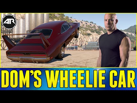 Forza Horizon 2 : FAST AND FURIOUS WHEELIE CAR!!! (Dom's Charger Daytona Wheelie Build)