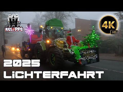 LICHTERFAHRT BUXTEHUDE 2025 IN 4K