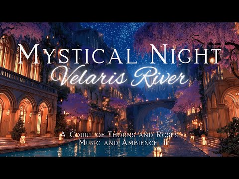 (NO MID-ROLL ADS) Cozy Night in Velaris | Romantic Fantasy Music & Magical Ambience ✨
