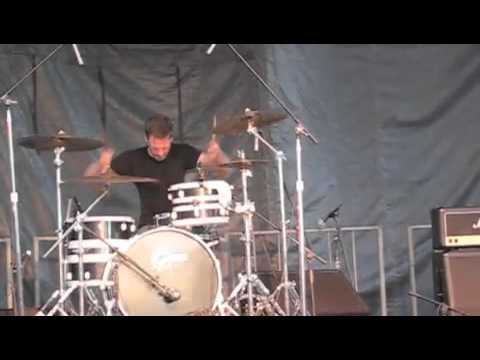 David Tye on drums with CircaNow