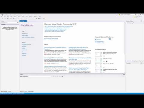 How To Create Your First C Project In Visual Studio