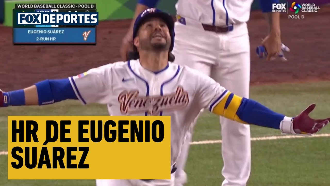 🔥 HR DE EUGENIO SUÁREZ | Israel 0-4 Venezuela | WBC 2026