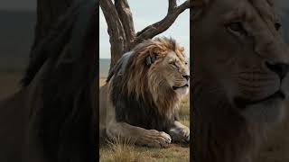 She hid inside the lion #shorts