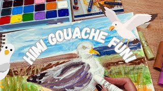 FIGHTING Chronic PAIN, but ART is my Weapon…And HIMI Gouache!