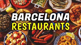 Top 20 Restaurants & Dining Experiences in Barcelona Spain - Where To Eat the Best Food in Barcelona