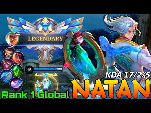 Natan Monster Gold Laner - Top 1 Global Natan Gameplay - Mobile Legends