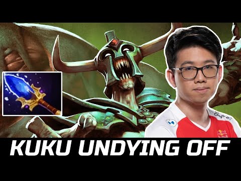 KUKU UNDYING OFFLANE META - AGHANIMS FIRST ITEM BUILD DOTA 2