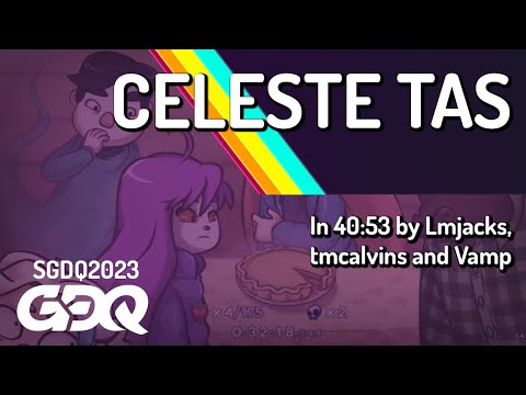 Celeste TAS by Lmjacks, tmcalvins and Vamp in 40:53 - Summer Games Done Quick 2023