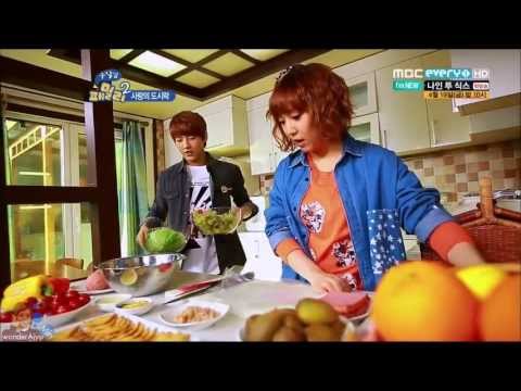 130409 Reckless Family S02 E27 (miss A Min & BTOB Minhyuk cuts 1/2)