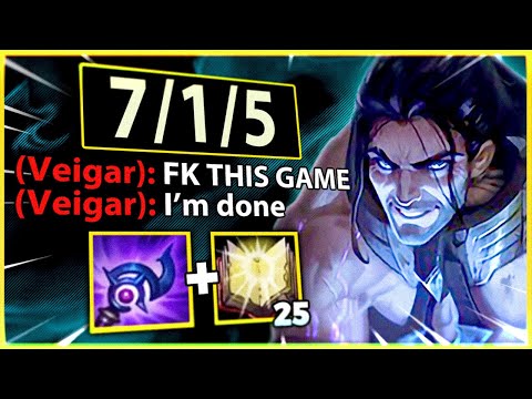 He tried to COUNTER my SYLAS... so I went FULL TRY-HARD on him :)