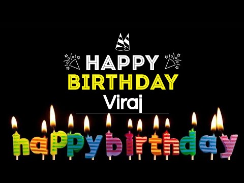 Viraj Happy Birthday | Birthday Songs with name | Birthday Reel |Janamdin | #Ad4beloved