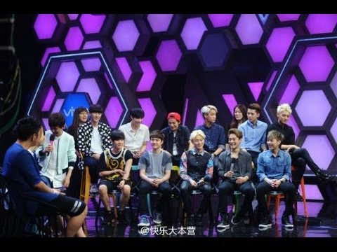 [ENG SUB] 140705 EXO Happy Camp 快乐大本营 Full