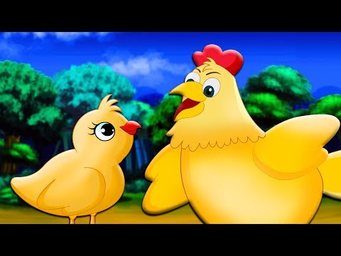 La Favola del Pulcino - Favole Per Bambini Italiane - Versi delgi animali per bambini