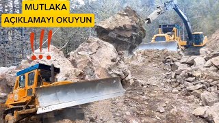 CAT D7 BULLDOZER ROCK MONSTER_KAYA CANAVARI _TAM BİR PROFESYONEL