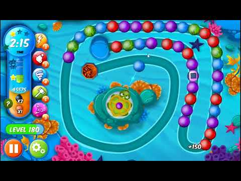 Marble Woka Woka Level 180 - NO BOOSTERS 🐢 | SKILLGAMING ✔️