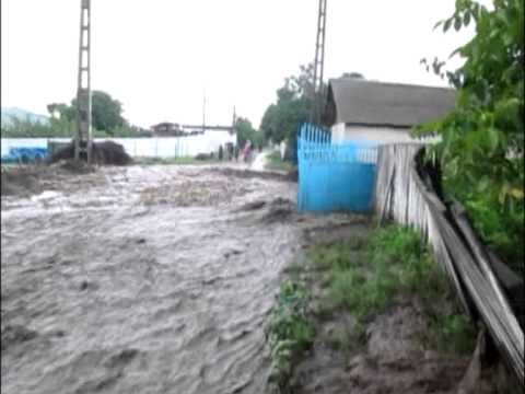 Viitura intr un sat de langa Iasi