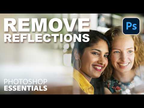 Photoshop 2026 超實用教學！輕鬆去除照片反光！📸✨ (How to Remove Reflections in Photoshop 2026)