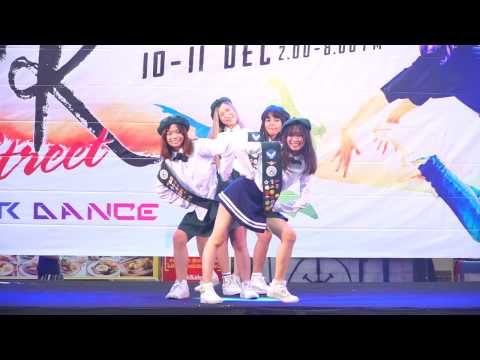 [161210] APPRILL - Muah,Tinker bell @ The Bright JK Street Cover Dance 2016