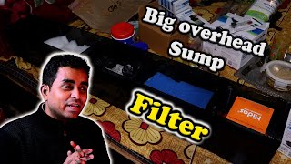 🔶Best filter for Aquarium Big overhead sump filter|big sump filter|big overhead sump filter✅