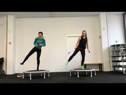 Mini trampoline 30 min training routine_begginer level