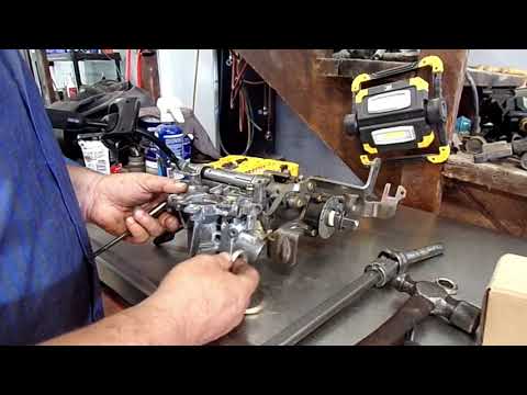 FORD F150 F250 F350 Loose Steering Wheel , Steering Column Bearing And Shaft Replacement .