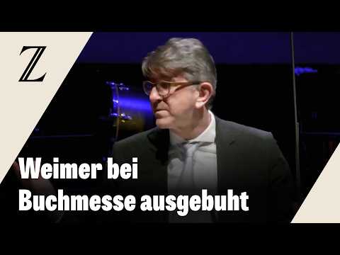 Video Thumbnail: Buhrufe für Kulturstaatsminister Weimer bei Eröffnungsfeier der Leipziger Buchmesse