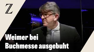 Buhrufe für Kulturstaatsminister Weimer bei Eröffnungsfeier der Leipziger Buchme