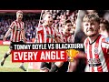 Every Angle of Tommy Doyle Screamer! 🔥😱 | 91st Minute Winner sends Blades to Wembley in FA Cup! 🏆