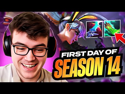 First day of season 14 games, testing all the new Riven items!